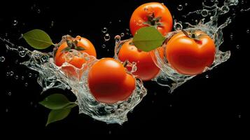 AI Generative a photo of persimmon