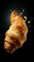 AI Generative a photo of croissant