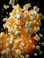 AI Generative a photo of popcorn