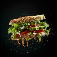AI Generative a photo of sandwich