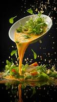 AI Generative a photo of soup