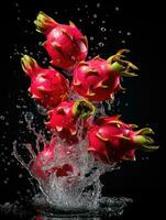 AI Generative a photo of dragonfruit