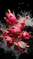 AI Generative a photo of dragonfruit
