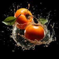 AI Generative a photo of persimmon