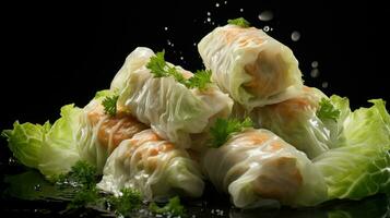 AI Generative a photo of cabbage rolls