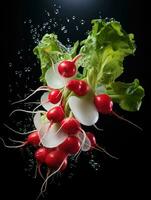 AI Generative a photo of radish