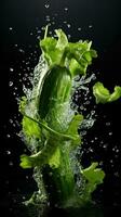 AI Generative a photo of cucumber