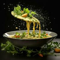 AI Generative a photo of soup