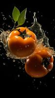 AI Generative a photo of persimmon