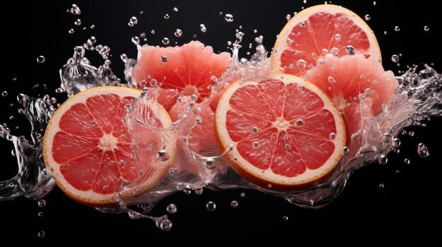 AI Generative a photo of grapefruit