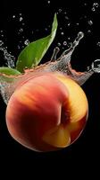 AI Generative a photo of peach