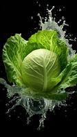 AI Generative a photo of cabbage