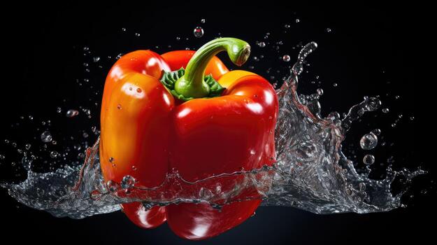 AI Generative a photo of bell pepper
