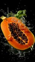 AI Generative a photo of papaya