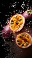AI Generative a photo of passionfruit