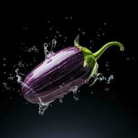 AI Generative a photo of eggplant