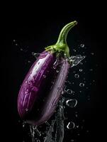 AI Generative a photo of eggplant