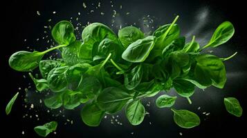 AI Generative a photo of spinach