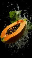 AI Generative a photo of papaya