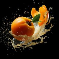 AI Generative a photo of persimmon