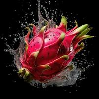 AI Generative a photo of dragonfruit