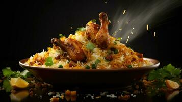 AI Generative a photo of biryani