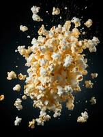 AI Generative a photo of popcorn