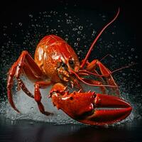 AI Generative a photo of lobster