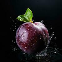AI Generative a photo of plum