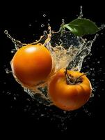 AI Generative a photo of persimmon