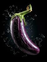 AI Generative a photo of eggplant