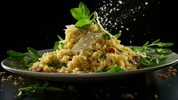 AI Generative a photo of risotto