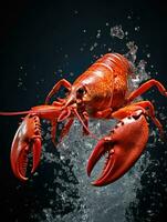 AI Generative a photo of lobster