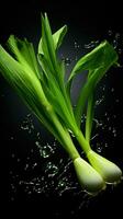 AI Generative a photo of leek