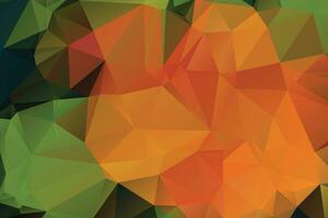 Low Poly Background Poster Banner Design vector