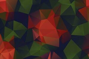 Low Poly Background Poster Banner Design vector