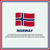 Norway Flag Background Design Template. Norway Independence Day Banner Social Media Post. Norway Banner vector