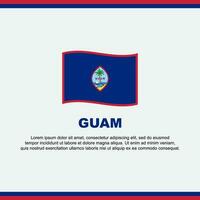 Guam Flag Background Design Template. Guam Independence Day Banner Social Media Post. Guam Design vector