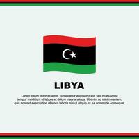 Libya Flag Background Design Template. Libya Independence Day Banner Social Media Post. Libya Design vector