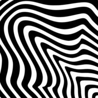 black and white abstract wave moving background. vector