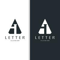 Initial HA Letter Logo, Modern and Luxurious Minimalist Vector AH Logo Template for Business Brand