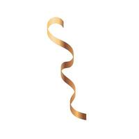 lujo espiral dorado cinta vector