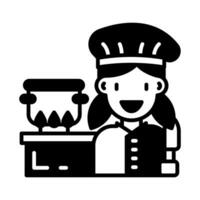 Cocinando icono en vector. ilustración vector