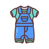 Boy Dress icon in vector. Illustration vector