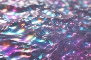 Holographic Foil Texture Background, Holographic Foil  Texture, Foil Texture, Foil Background, Holographic Texture, AI Generative photo