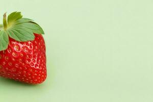 Strawberry. AI Generative Pro Photo