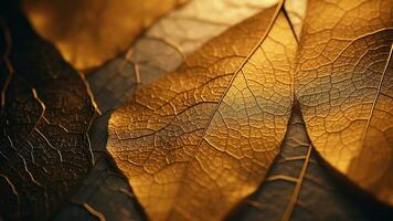 Luxury Leaf Texture Designs with Opulent Foliage Patterns, AI Generative photo