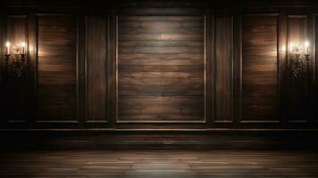 Luxury Wood Texture Exquisite Patterns and Finishes, AI Generative photo
