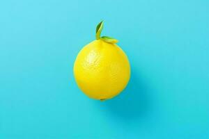 lemon. background. AI Generative Pro Photo