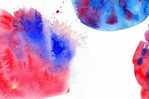 Watercolor texture splatter stain background photo